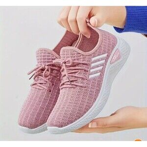 Women’s running shoes size 8 Pink Sneaker Activewear jogging